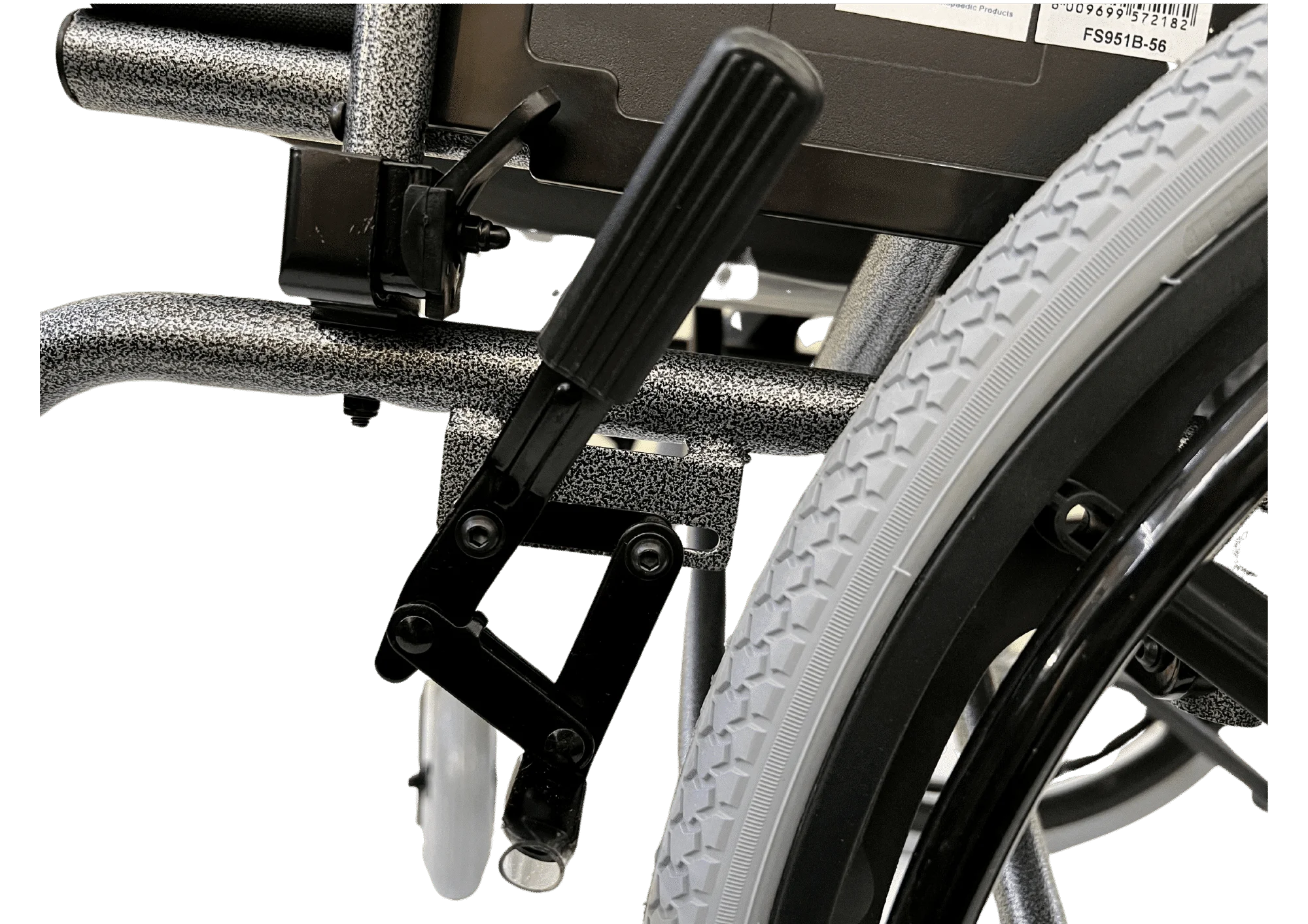 Steel Wheelchair wheel lock