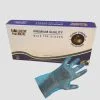 blue tpe gloves