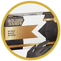 Black Nitrile Gloves