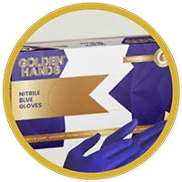 Nitrile Cool Blue Gloves