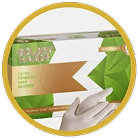 Powder Free Latex Examination Gloves