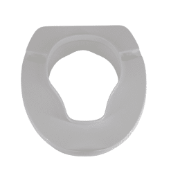 Raised Toilet Seat without Lid