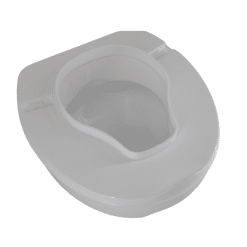 Raised Toilet Seat without Lid