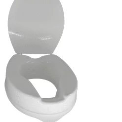 Raised Toilet Seat with Lid