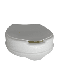 Raised Toilet Seat with Lid