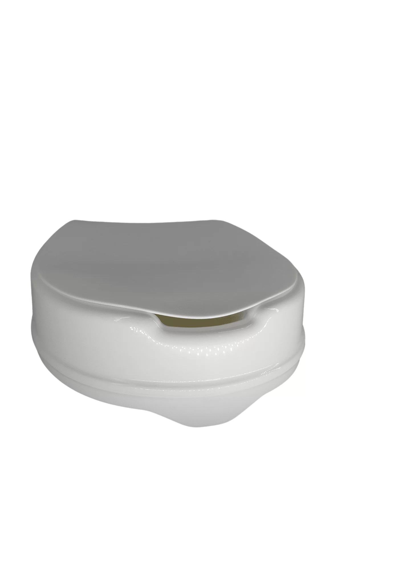 Raised Toilet Seat with Lid