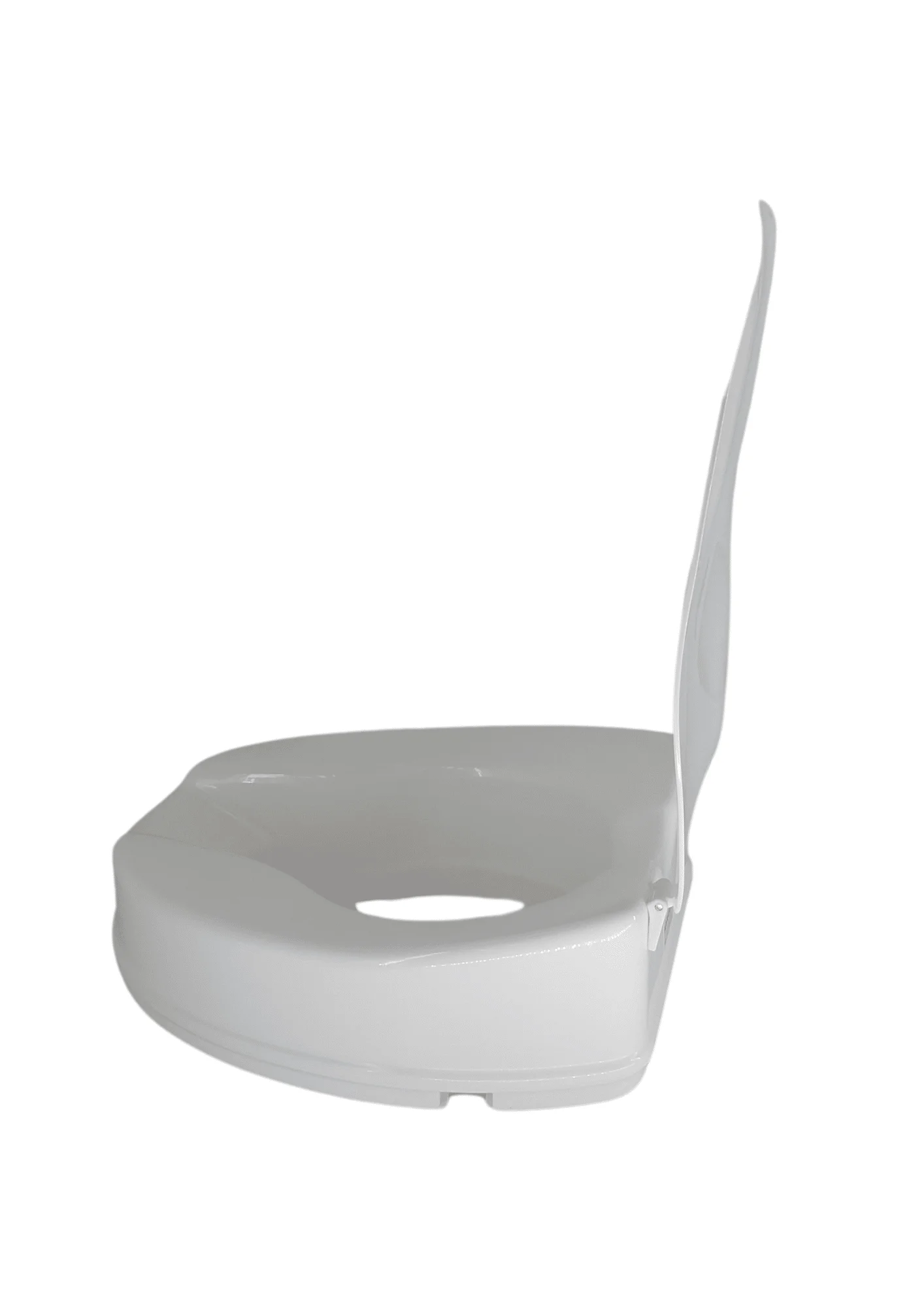 Raised Toilet Seat with Lid