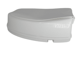Raised Toilet Seat with Lid