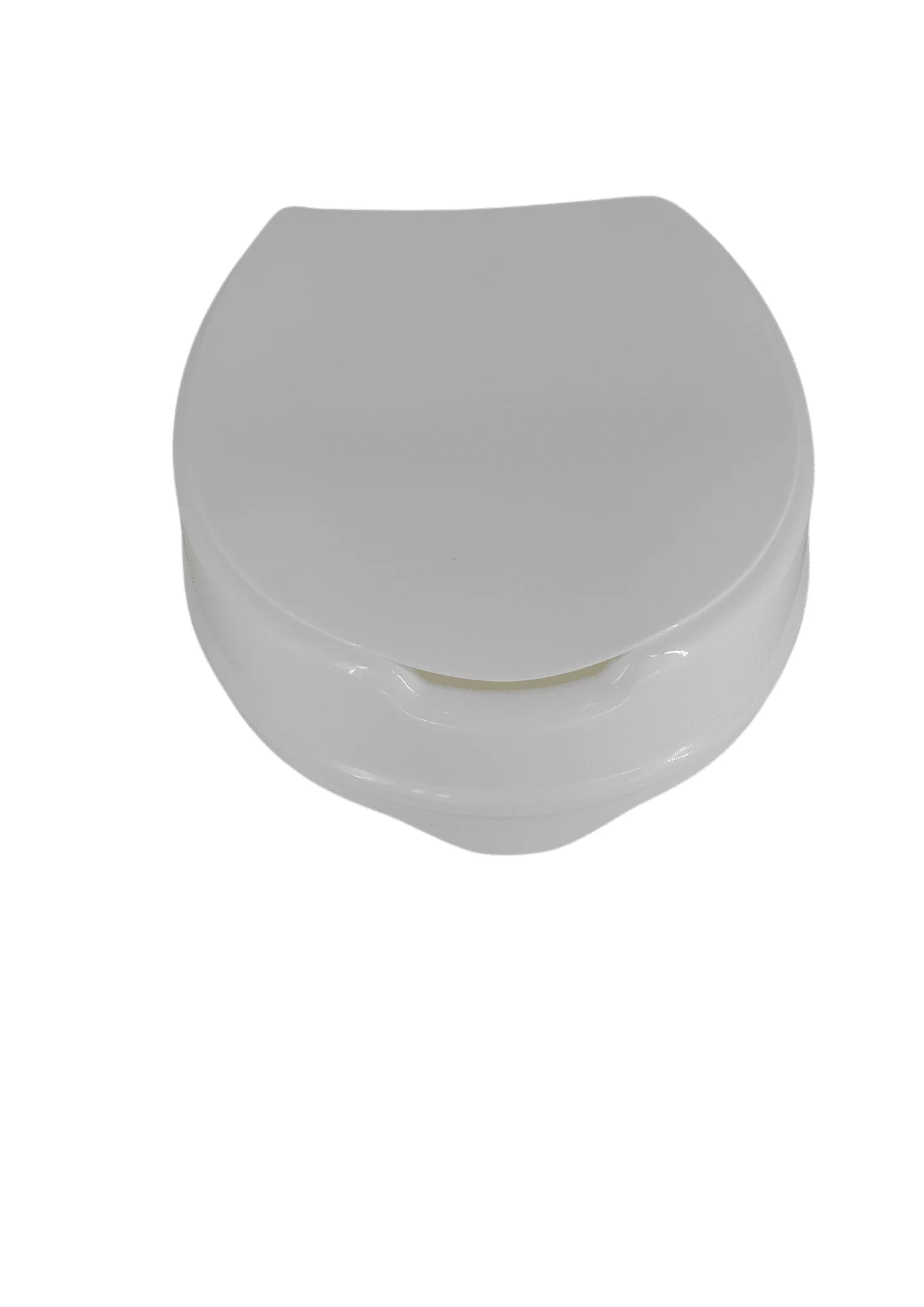 Raised Toilet Seat with Lid
