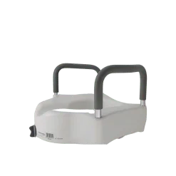 Raised Toilet seat with handles