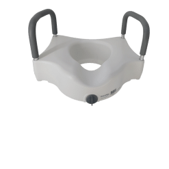 Raised Toilet seat with handles